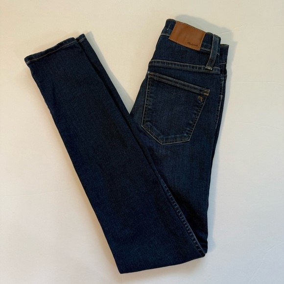 Madewell Denim - Madewell women’s 5 pocket skinny jeans 10” high rise size 23 stretch y2k